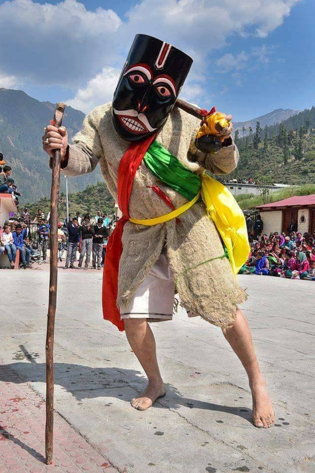 सलुड डूंगरा गांव में विश्व सांस्कृतिक धरोहर रम्माण आयोजित